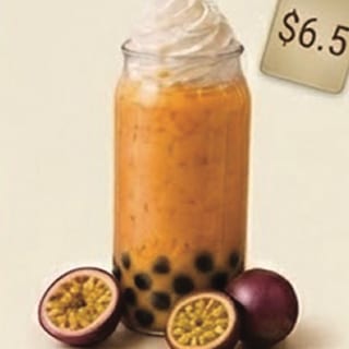 Passion Fruit Milk Tea