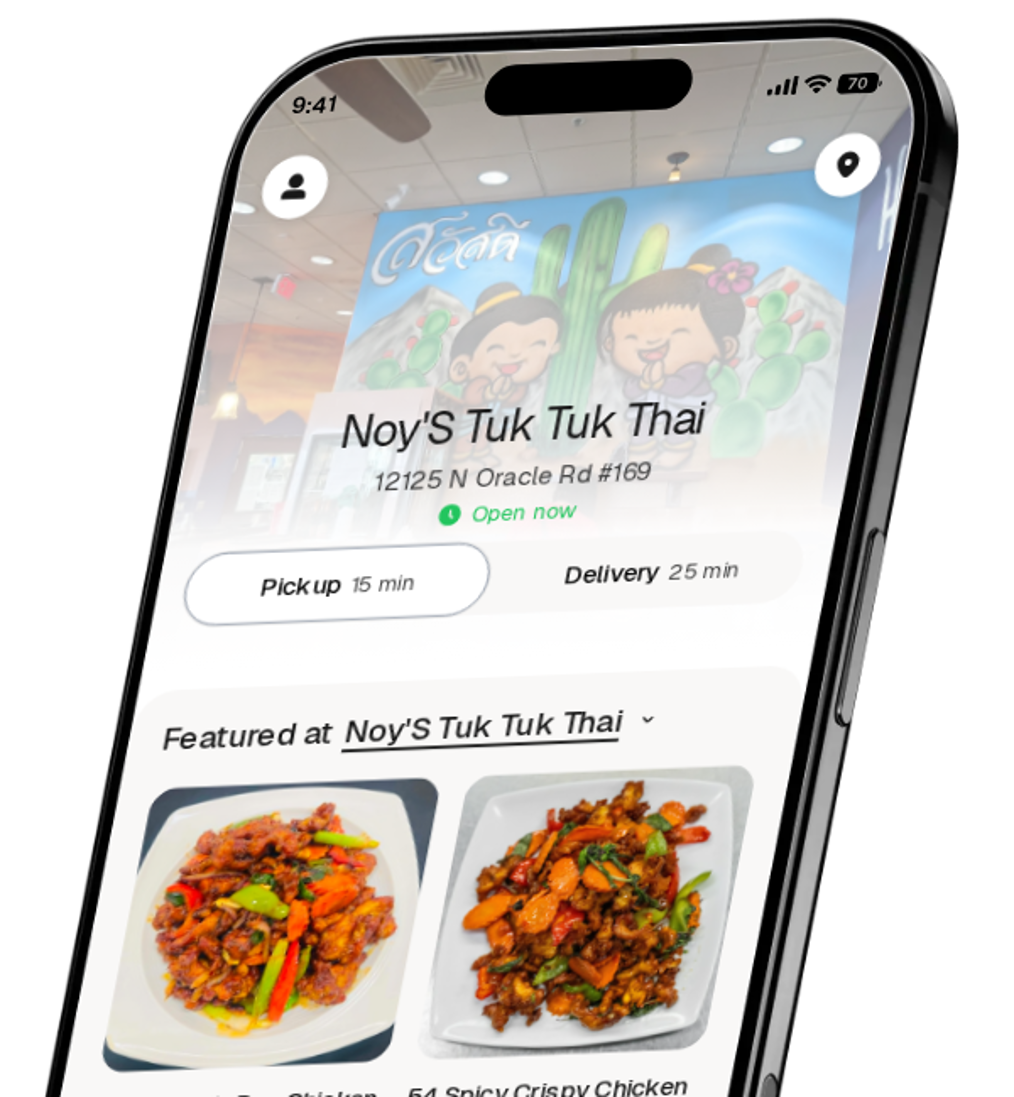 Noy'S Tuk Tuk Thai app preview