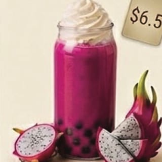 Dragon Fruit Milk Tea