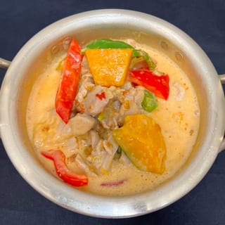 33.Pumpkin Curry Chicken with Rice