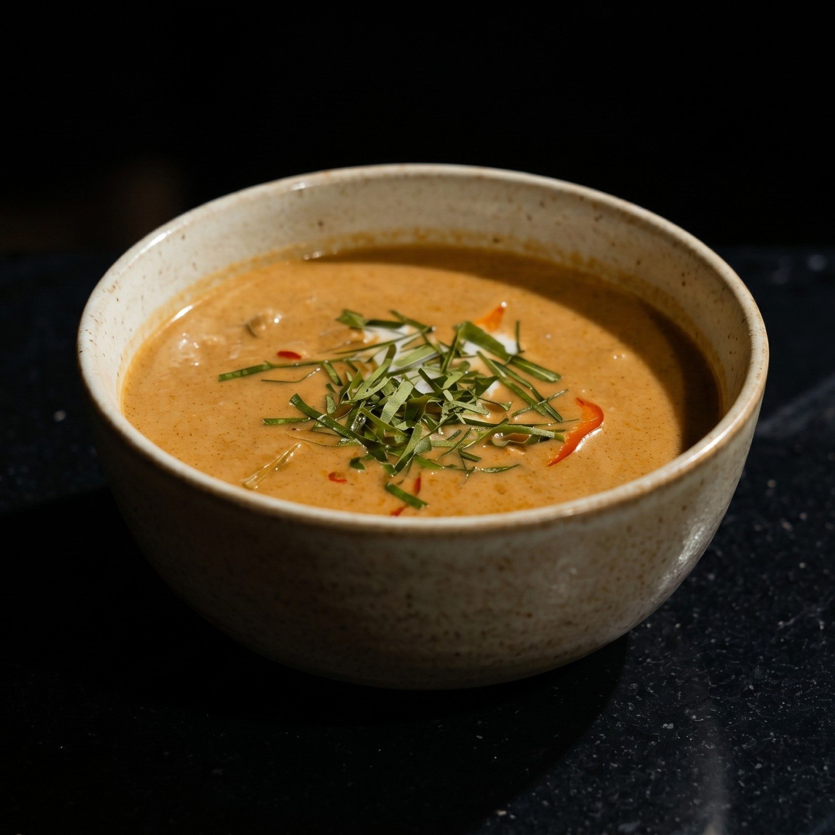 Panang Curry Chicken with Rice / พะเเนงไก.